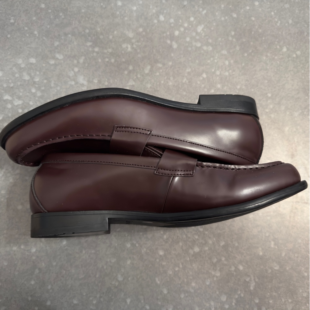 Calvin Klein Men's Crispo Slip-on Dress Loafer BORDEAUX - Picture 6 of 12